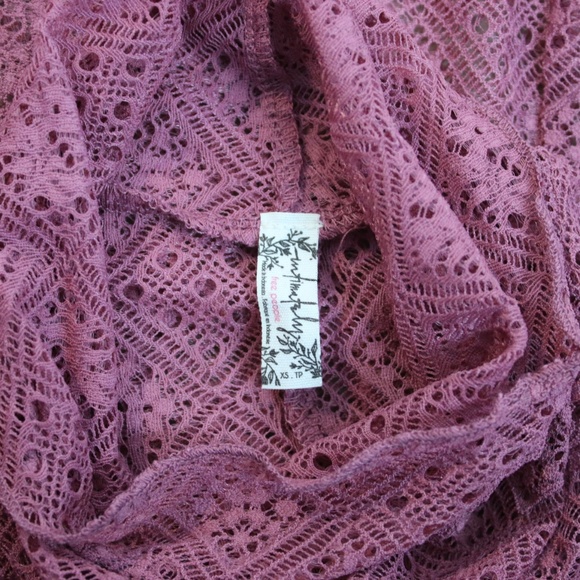 NEW FREE PEOPLE Sweet Memories Turtleneck XS - Picture 6 of 8